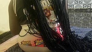 I show off my teen ass, young and farting