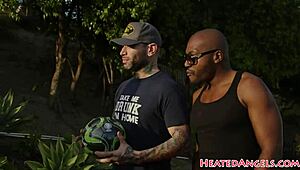 I'm loving how this inked emo babe gets fucked interracially hard.