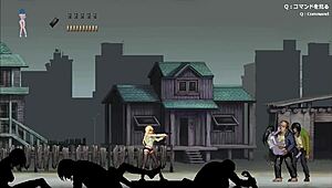 Watch This Horny Blonde Gangbang!