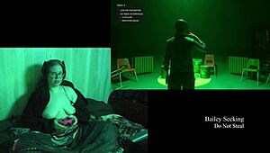 Naked night springs playthrough part 2 with curvy brunette’s big tits