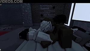 white femboy takes massive black cock deep like a pro