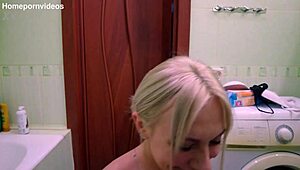Old Hairy Dude Scores Blowjob from Stunning Beauty!