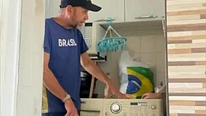 Casada Flashing Big Pussy Lips Near Her Husband!