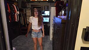 Caught my step-sister stealing, so I blackmailed her. Kendra Heart gives virtual joi in a wild reality twist.