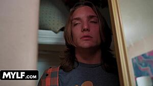 Anal Whore Stepson and Bully DP Cum-Hungry Stepmom in Wild Story