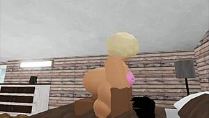 BBW Craves More BBC in Wild Roblox R34