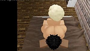 BBW Craves More BBC in Wild Roblox R34