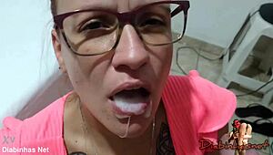 Hey, you wanna try these Brazilian blowjobs from Ruby leading to a hot cumshot?