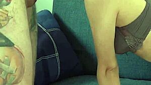 Candie Cross Endures Extreme Face Fuck in Homemade Domination