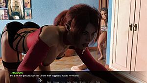 Alison Fal faces cock blocking in 3D of the apple chapter 2 part 3
