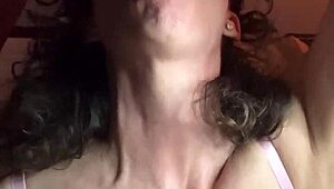 solo step-mommy playing with dildo on her puffy clit, so hot! 🔥