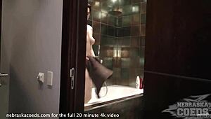 Hot 25Yo Babe Sonja Masturbates Alone On Sofa During Casting Interview, Big Tits Bouncing