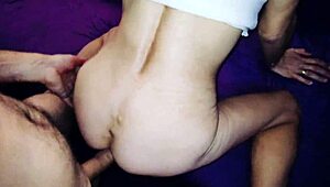 Hey, you gotta see this amateur anal blowjob in homemade porno!