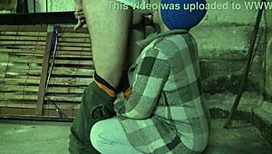 Yo, see this French whore take anal in abandoned spot?