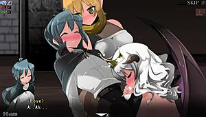 Dream-like equivalent ami & yuumi h-scene, a kinky mini-game inspired by YUME-SAME