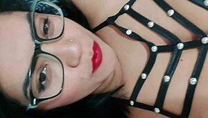 Professora Sends Masturbation Video to Student. She Fingers and Sucks in Wild POV!