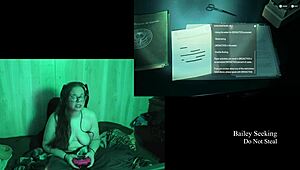 Naked lake house playthrough with big tits