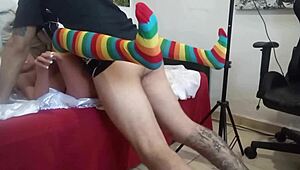 Just messing around with this cute blonde sex toy doll for fun.