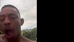 pounding that naughty chick’s tight ass on arpoador beach