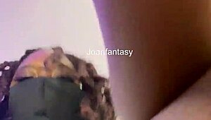 I-I can't believe how wet my pussy gets with this dildo, it's so intense and homemade