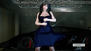 Tifa Lockhart Dancing Naked