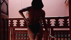 indian milf shows her curves