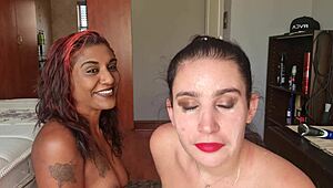 Ever Seen a White Trash Whore Humiliated with Spit on Her Tattooed Face?