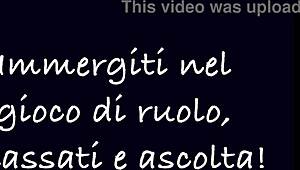 Hey, submit to me in this Italian femdom roleplay at university with face sitting and feet licking. I’m your mistress now, so obey every command!