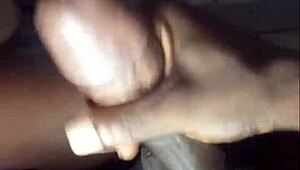 african teen flaunts her killer cock-sucking lips and drinks cum with a stunning deepthroat show.