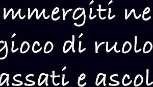 Hey, submit to me in this Italian femdom roleplay at university with face sitting and feet licking. I’m your mistress now, so obey every command!