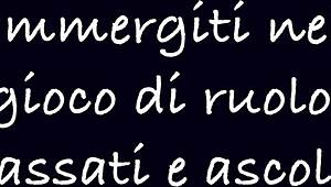 Hey, submit to me in this Italian femdom roleplay at university with face sitting and feet licking. I’m your mistress now, so obey every command!