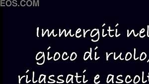 Hey, submit to me in this Italian femdom roleplay at university with face sitting and feet licking. I’m your mistress now, so obey every command!