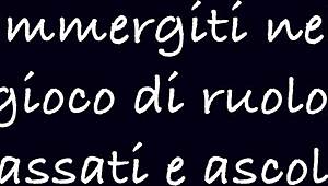 Hey, submit to me in this Italian femdom roleplay at university with face sitting and feet licking. I’m your mistress now, so obey every command!