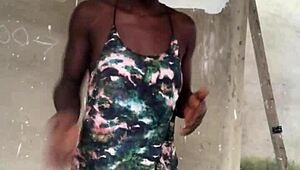 Will she twerk naked or keep those clothes on? Crazy bitch decides.