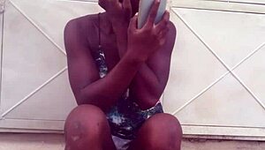 Will she twerk naked or keep those clothes on? Crazy bitch decides.