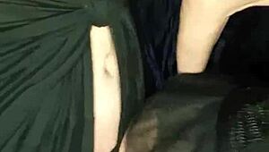 Wow! Sexy Chica Gets Nailed by Crossdresser Hard!