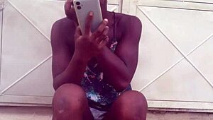 Will she twerk naked or keep those clothes on? Crazy bitch decides.