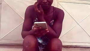 Will she twerk naked or keep those clothes on? Crazy bitch decides.