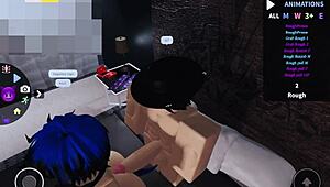 Femboy's intense roblox encounter