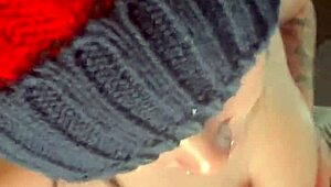 Skater Chick Grabs a Handful of Cum After Dirty Financial Domination Play.