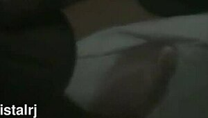 brazilian girl shows off her skills in homemade scene