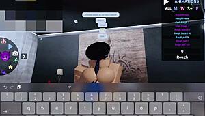 Femboy's intense roblox encounter