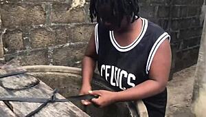 My Boyfriend Fucks My Big Ass By The Well