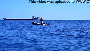 Ever tried banging a mature babe on Volga River boat?