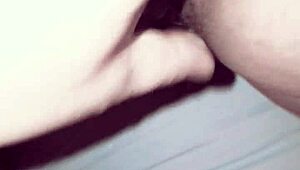 narrative of non-stop rear shots with curvy latina pleading