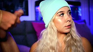 she loves acting like a horny little whore for her fans