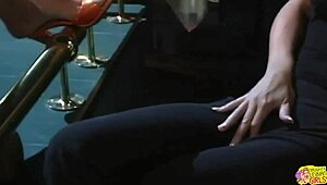 They headed to a strip club and ended up having wild lesbian fun together