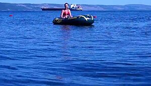 Ever tried banging a mature babe on Volga River boat?