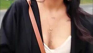 Rossy Ebony Tries Sexy Lingerie And Gets Fucked Hard