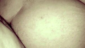 narrative of non-stop rear shots with curvy latina pleading